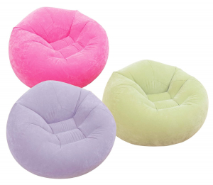 68569 Надувное кресло Beanless Bag Chair, 107х104х69см, 3 цвета